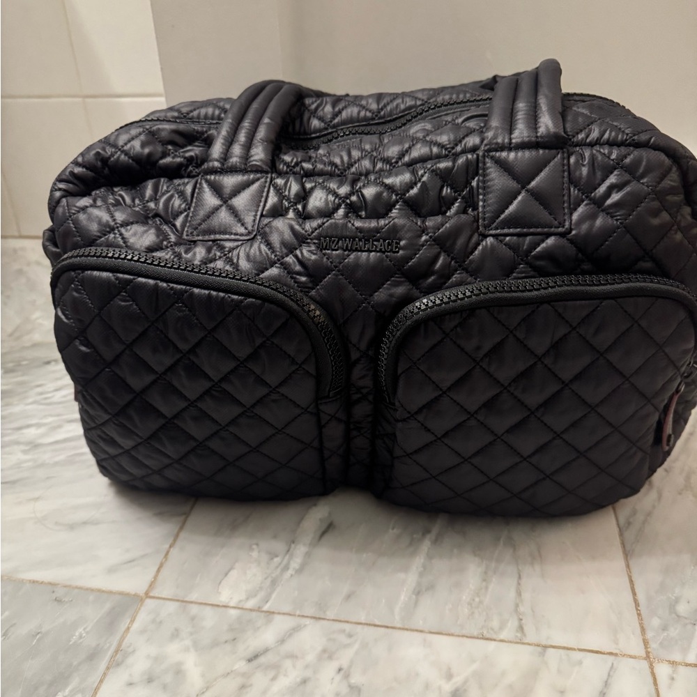 MZ Wallace Black Nik Duffle Bag